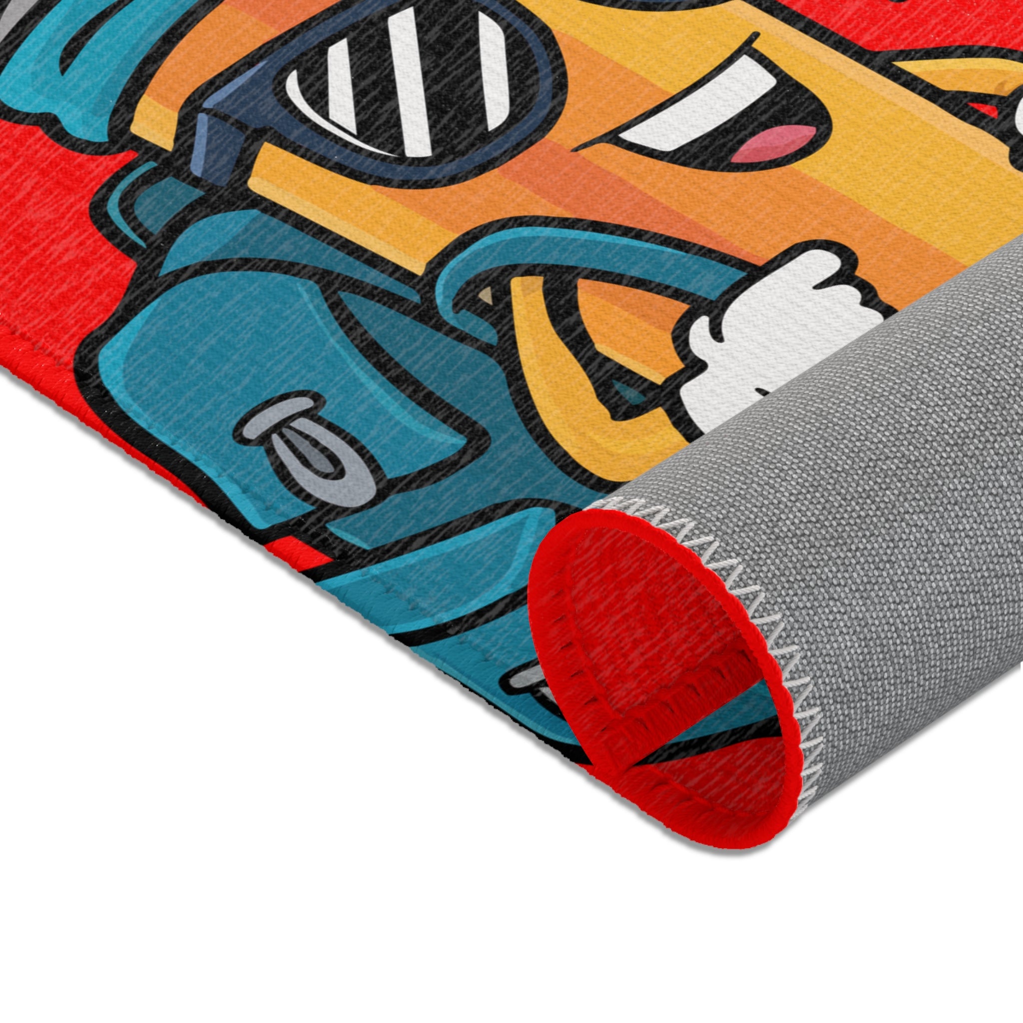 Bruh We Back Pencil Area Rug – Funny Back-to-School Classroom Accent Rug
