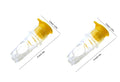 Portable Lemon Juicer Plastic Juicer Washable Manual Juicer with Built-in Filter Suitable for Family Travel